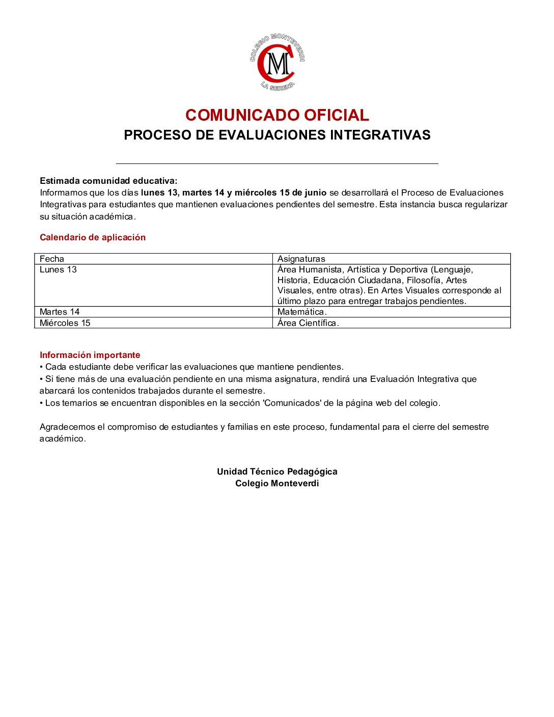 Comunicado_Integrativas _Monteverdi